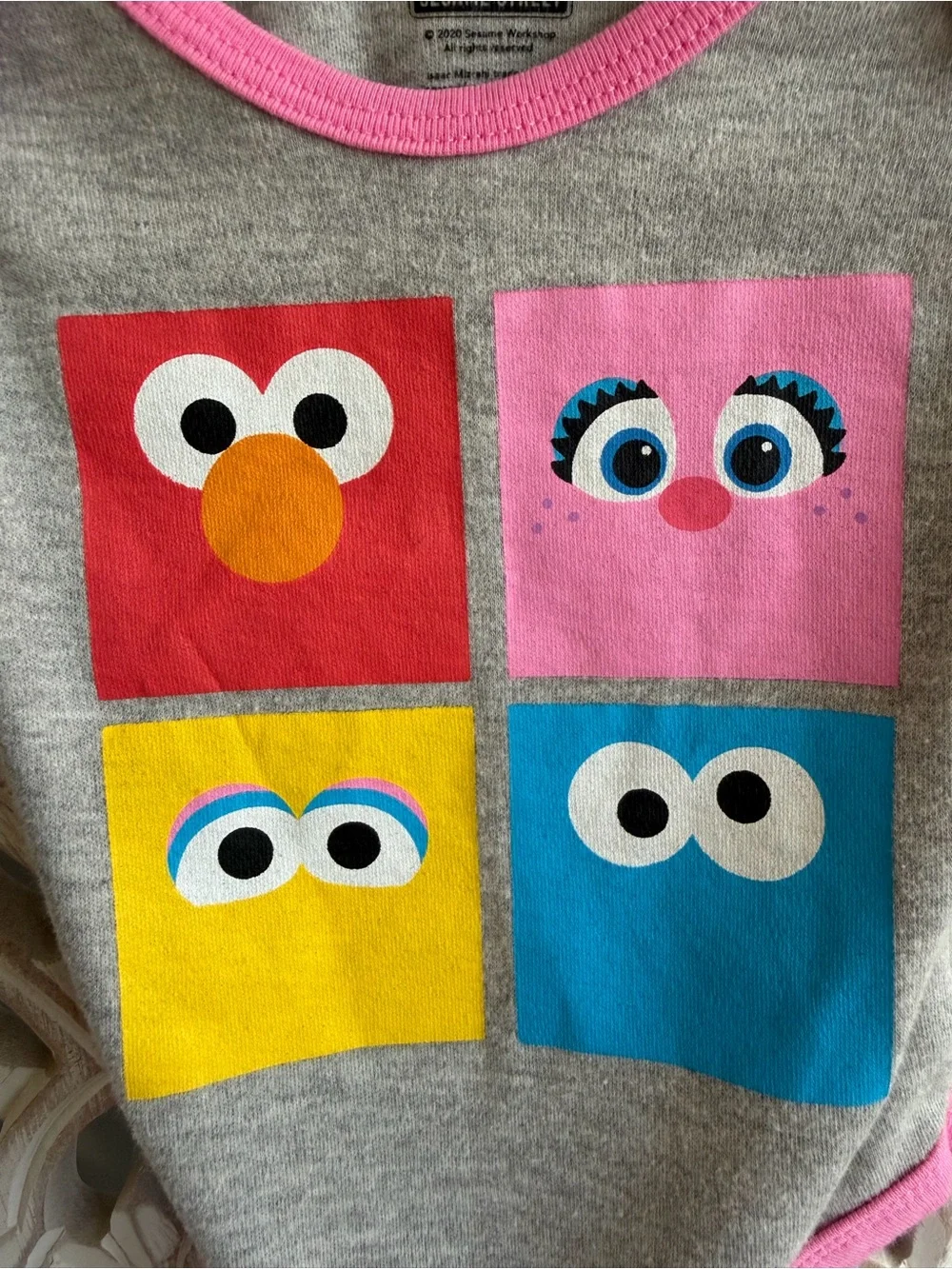 Isaac Mizrahi Loves Sesame Street Baby Onesie, 3-6 months